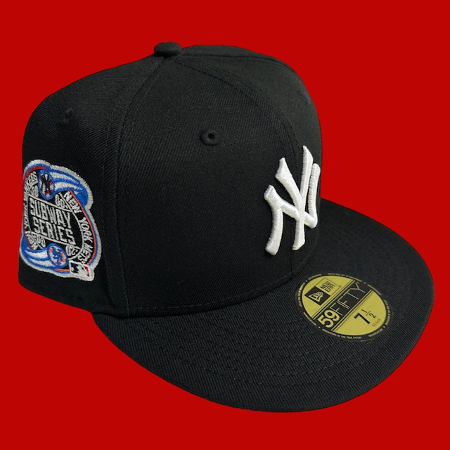 New York Yankees 2000 Subway Series New Era 59Fifty Fitted / Black (Gray Brim)