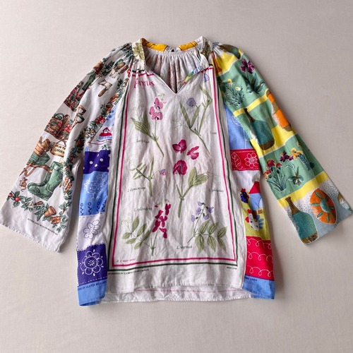 Vintage fabric remake shirt