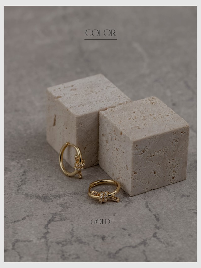 Earring/Pierce -Gold-