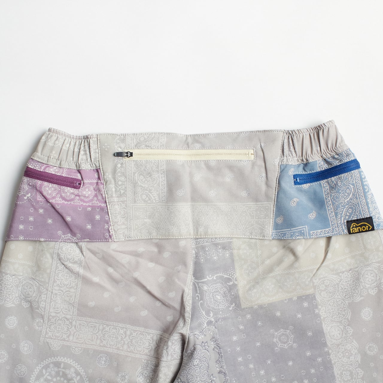 ranor（ラナー）BANDANA CRAZY MIDDLE SHORTS - S-CR バンダナ