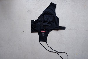 Leh Modern Armed Vest (Black / size:F)