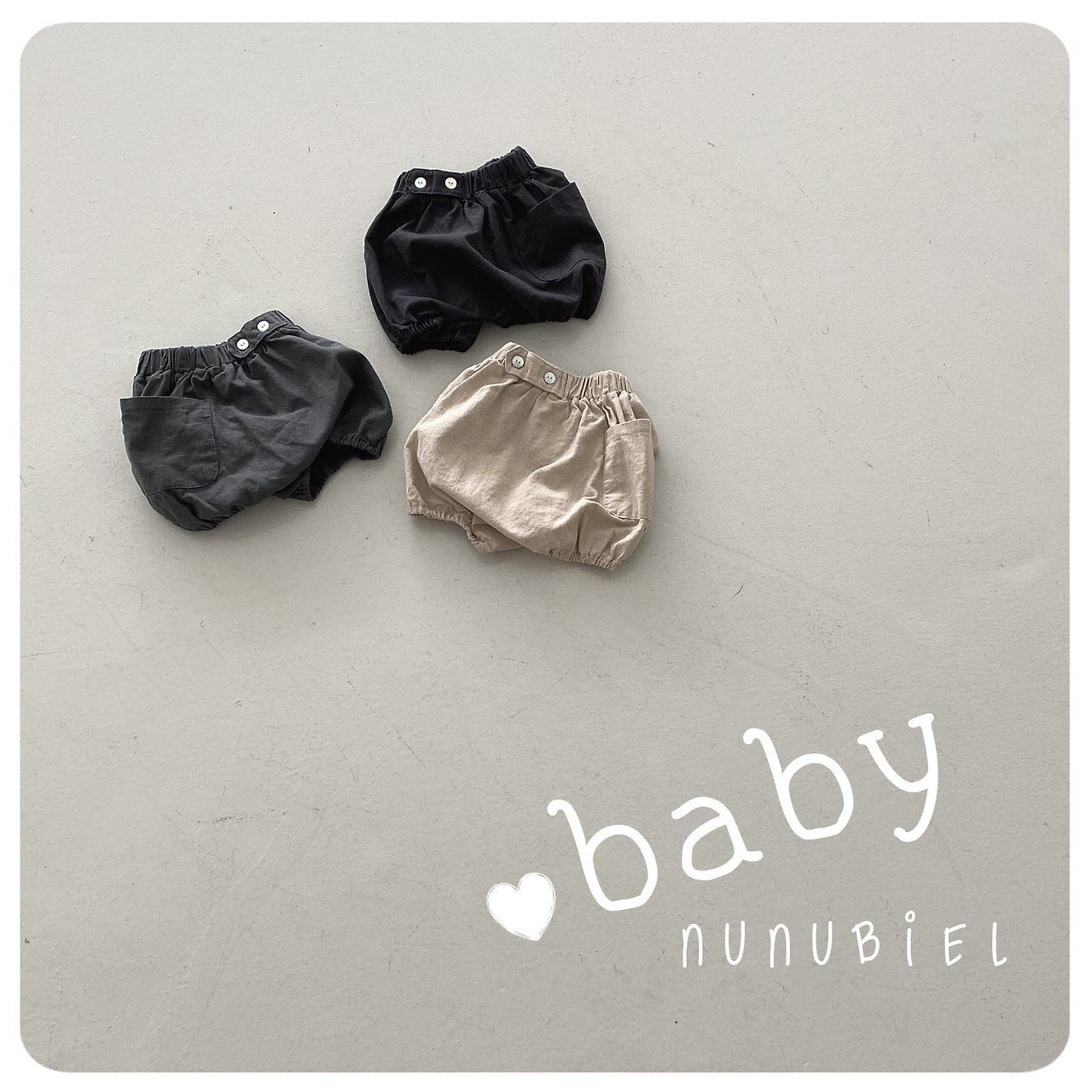 《予約》送料無料【nunubiel】bebe) buckle bloomer