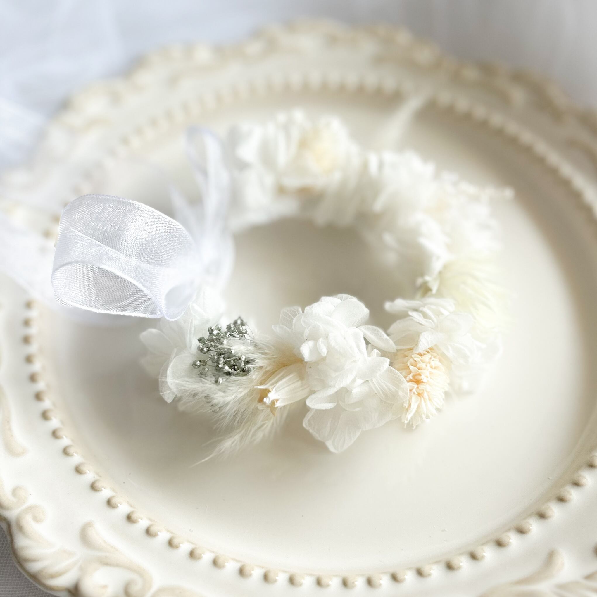 White asoort【ペット花冠】