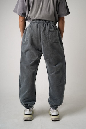 ヴィンテージスウェットロングパンツ　ダークブルーグレー