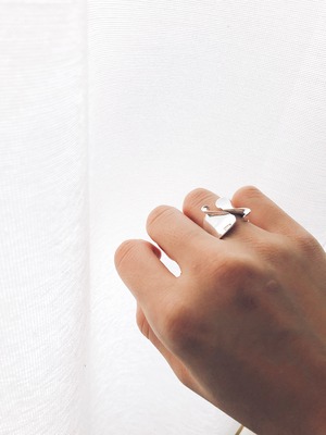 Wave silver ring (ウェーブ シルバーリング)