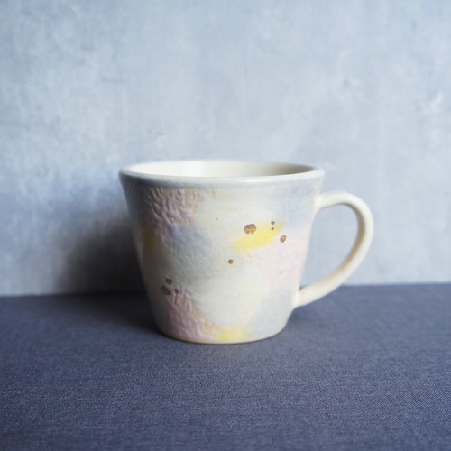 再入荷【白シリーズ】suiさん マグカップ(イエロー、ブルー）