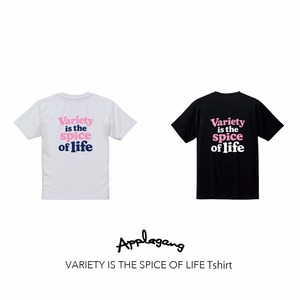 VARIETY IS THE SPICE OF LIFE Tシャツ　パステルピンク