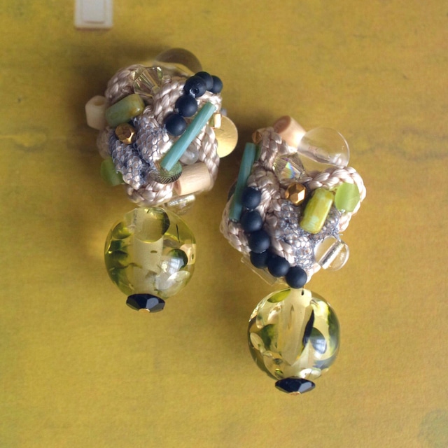 mineral  earring