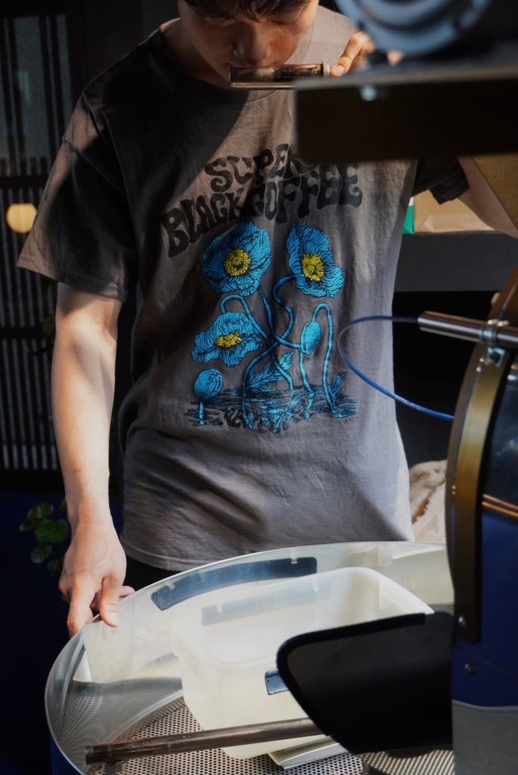 BABYL『DEAD OR ALIVE』TEE XLサイズ オリジナルTeeシャツ（半袖）super black coffee | 喫茶ニューポピー