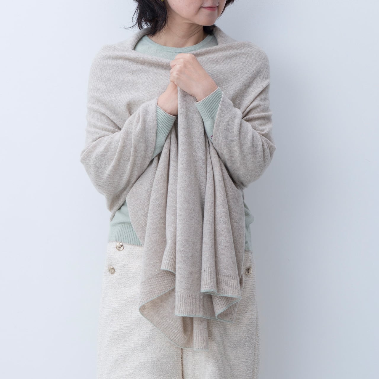 【新品未使用】白田のカシミヤ マフラー マフラー（フリーサイズ） | 白田のカシミヤ ONLINESHOP