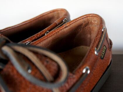 G.H BASS ジーエイチバス JETTYII 20320 Textured レザー TAN デッキ