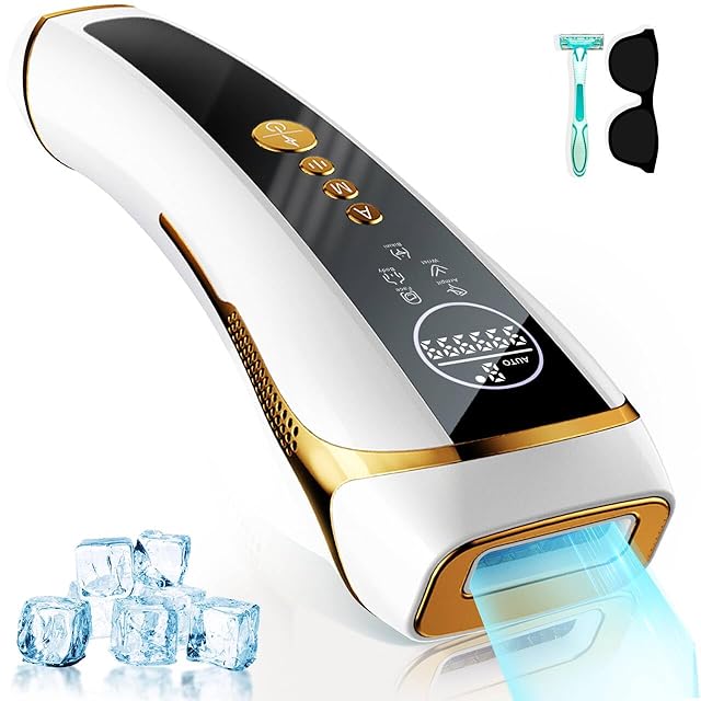 Yete（エイティー）脱毛器 冷感 光脱毛器 IPL フラッシュ式 5段階調節