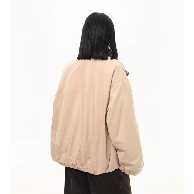 boa big collar zipper jacket　ボアビッグカラージッパージャケット　J1547