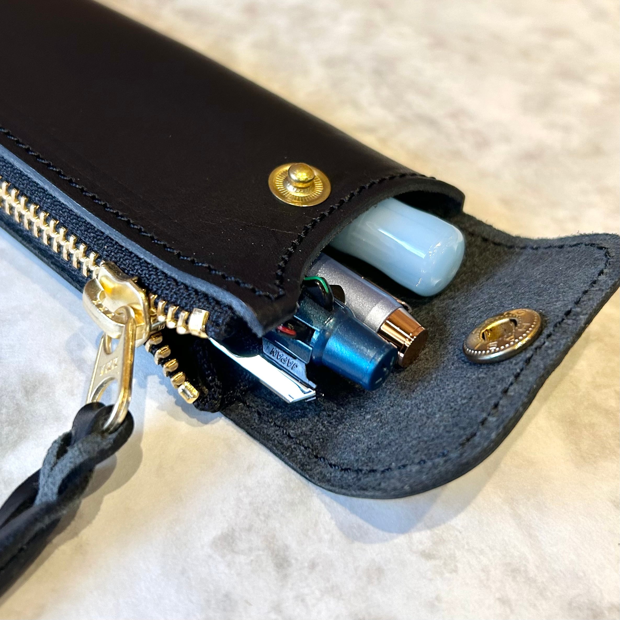ガルフストリーム「イタリアンレザー ソードペンケース」／全4種