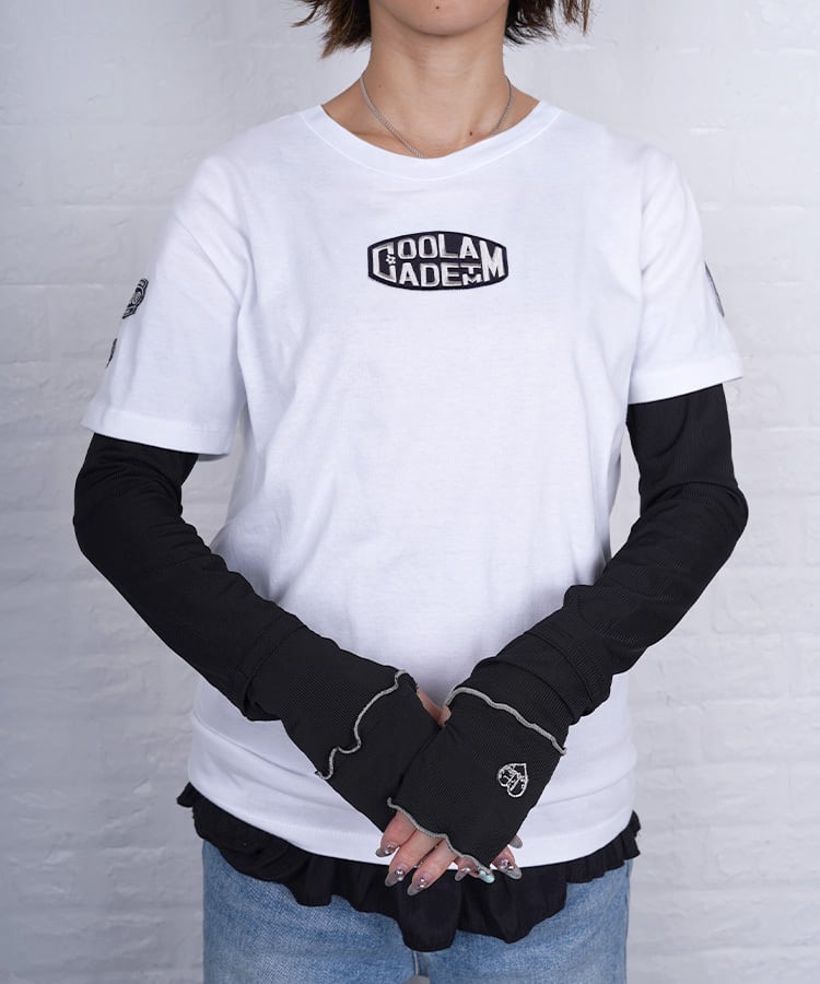 あんにゃ♡様COOLAバックペイントオーバーシャツ　ホワイト COOLA LIMITED ITEM | COOLA | クーラ