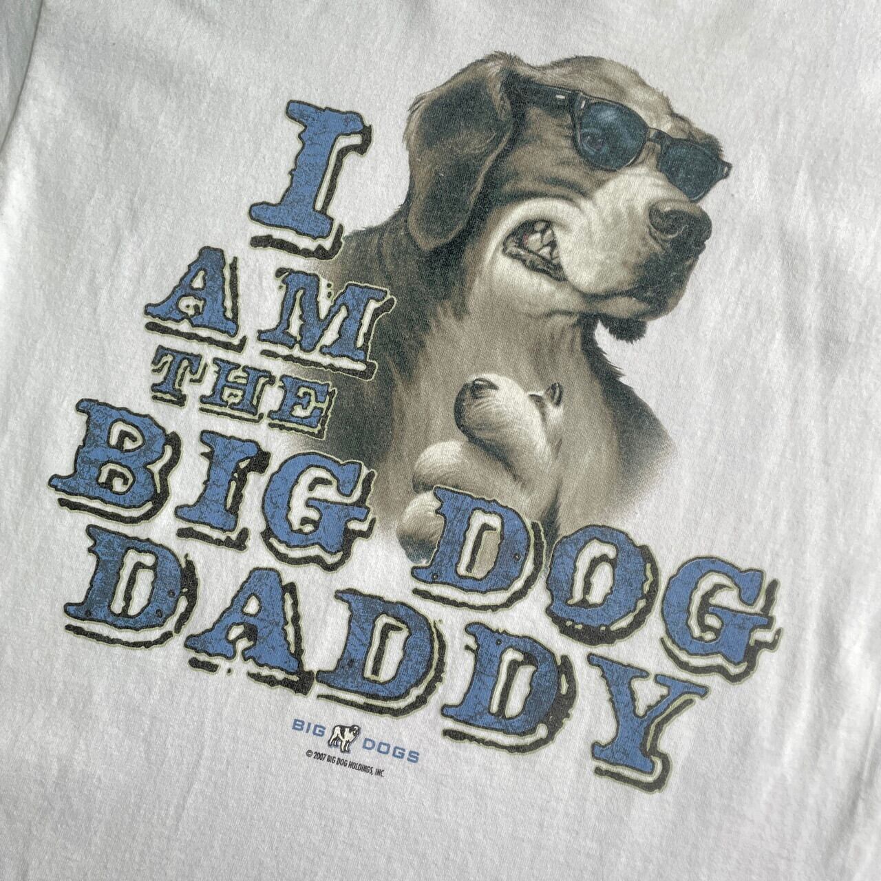 00年代 BIG DOGS ビッグドッグス アニマル バックプリントTシャツ 