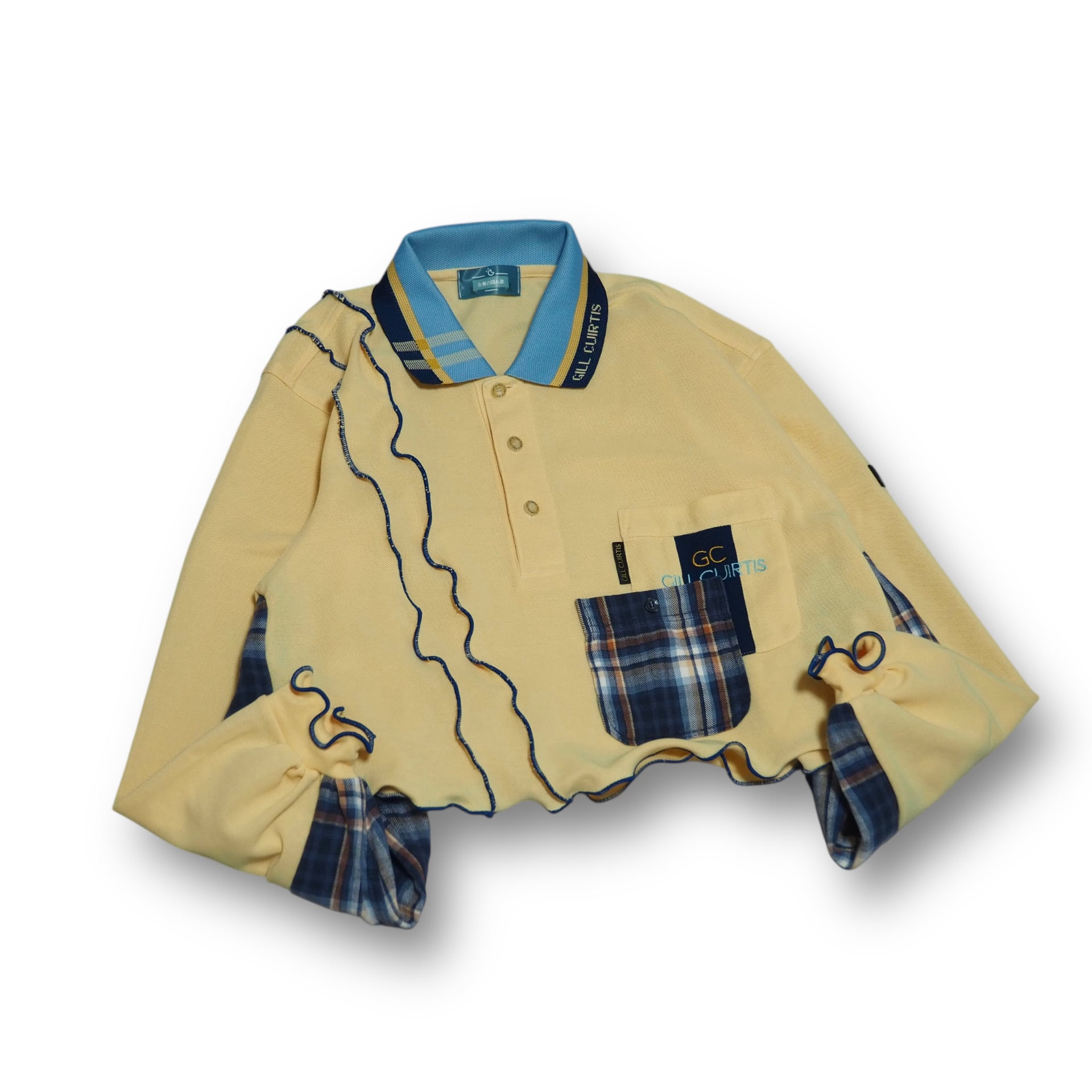 【 REMAKE】メロウ加工ポロシャツ|Ladies