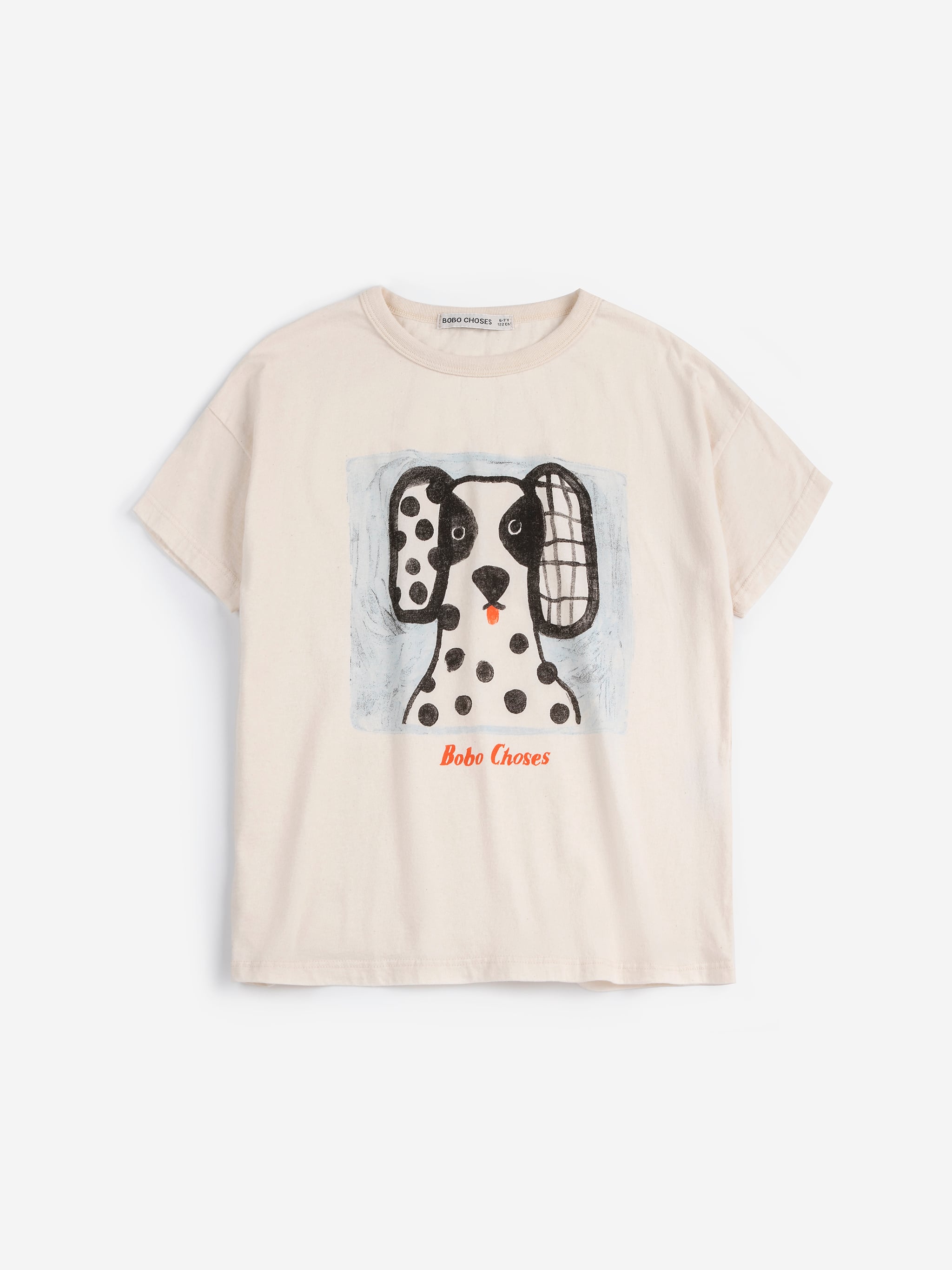 26SS】bobochoses(ボボショセス)Van Dog T-shirt(2-3y/4-5y/6-7y/8-9y