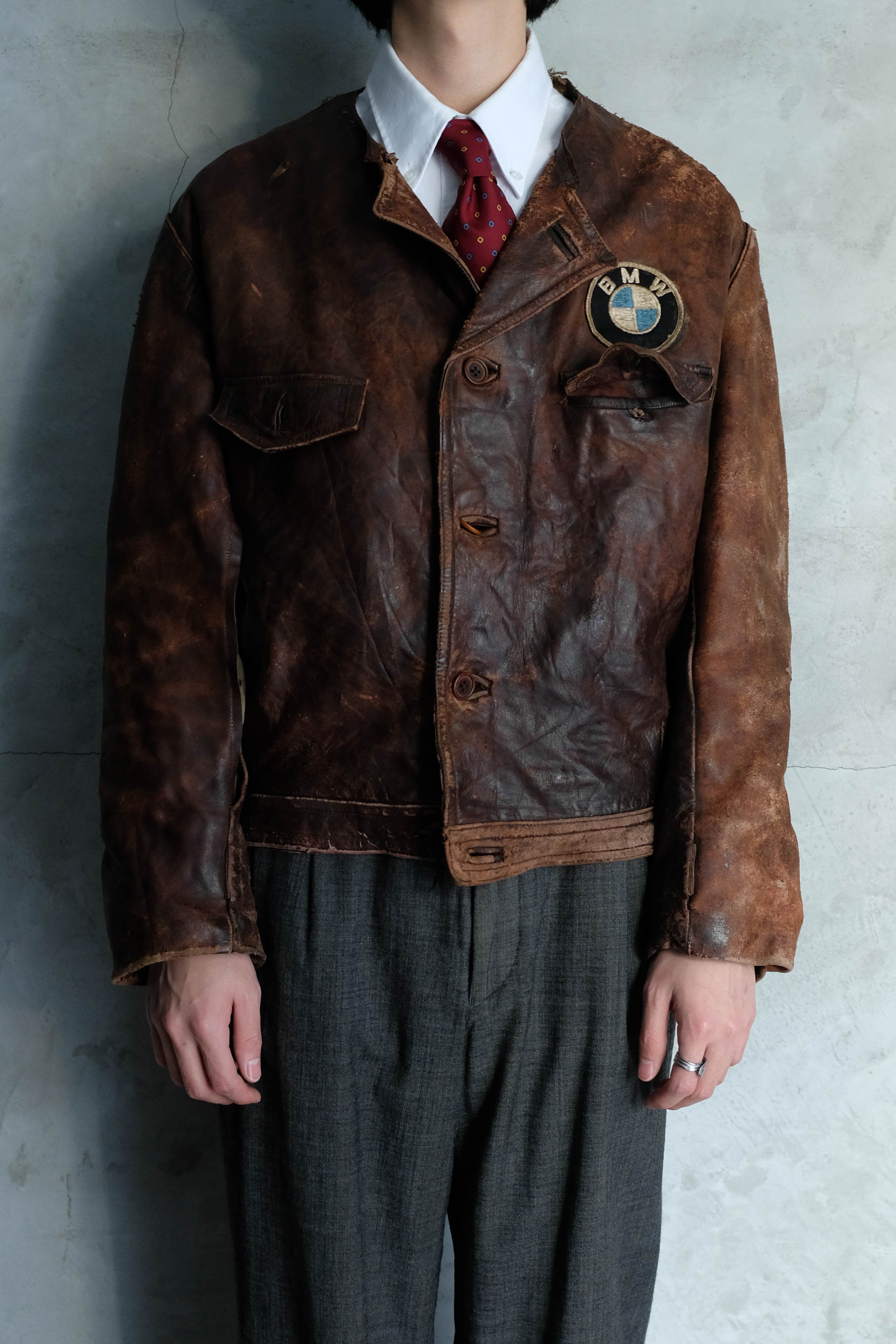 1930-1950s ドイツ BOROレザージャケット | militaria & encore