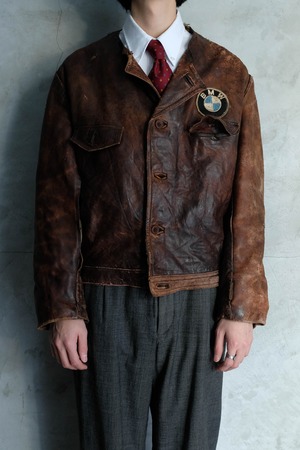 1930-1950s　ドイツ　BOROレザージャケット
