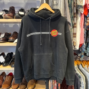 SANTA CRUZ LOGO PARKA BLACK