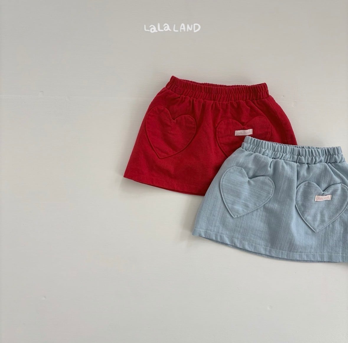 【予約商品】LALALAND / heart mini skirt