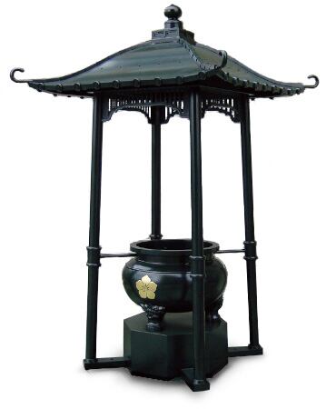 屋根付香炉 末広 3尺5寸