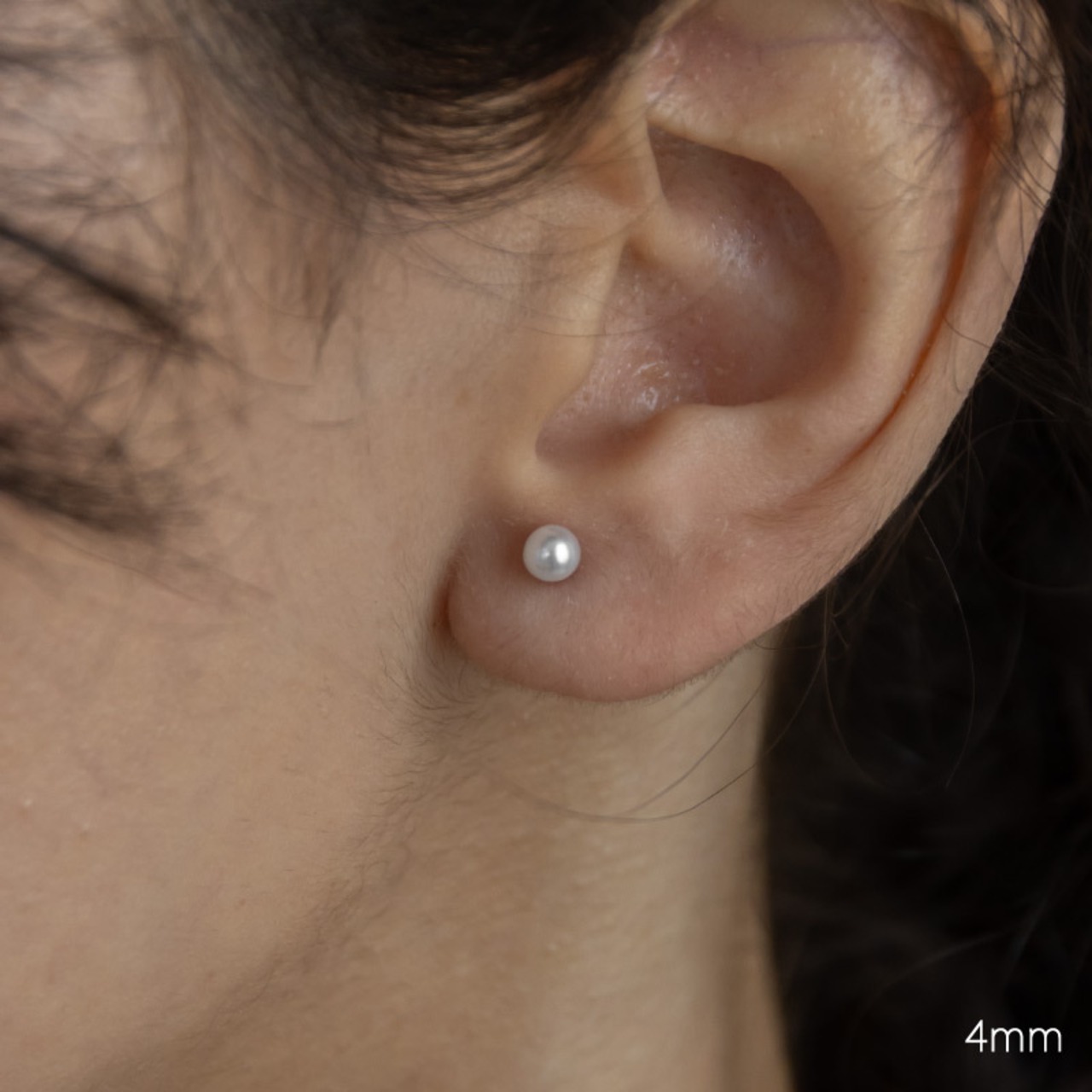 【ネコポス便】ピアス 選べる大きさ 一粒パールピアス パール 金属アレルギー サージカルステンレス 2060