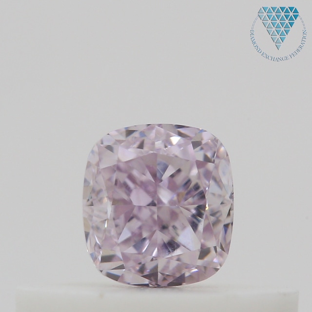 0.26 ct FANCY LIGHT PURPLISH PINK VS2 CUSHION GIA 天然  ダイヤモンド ルース