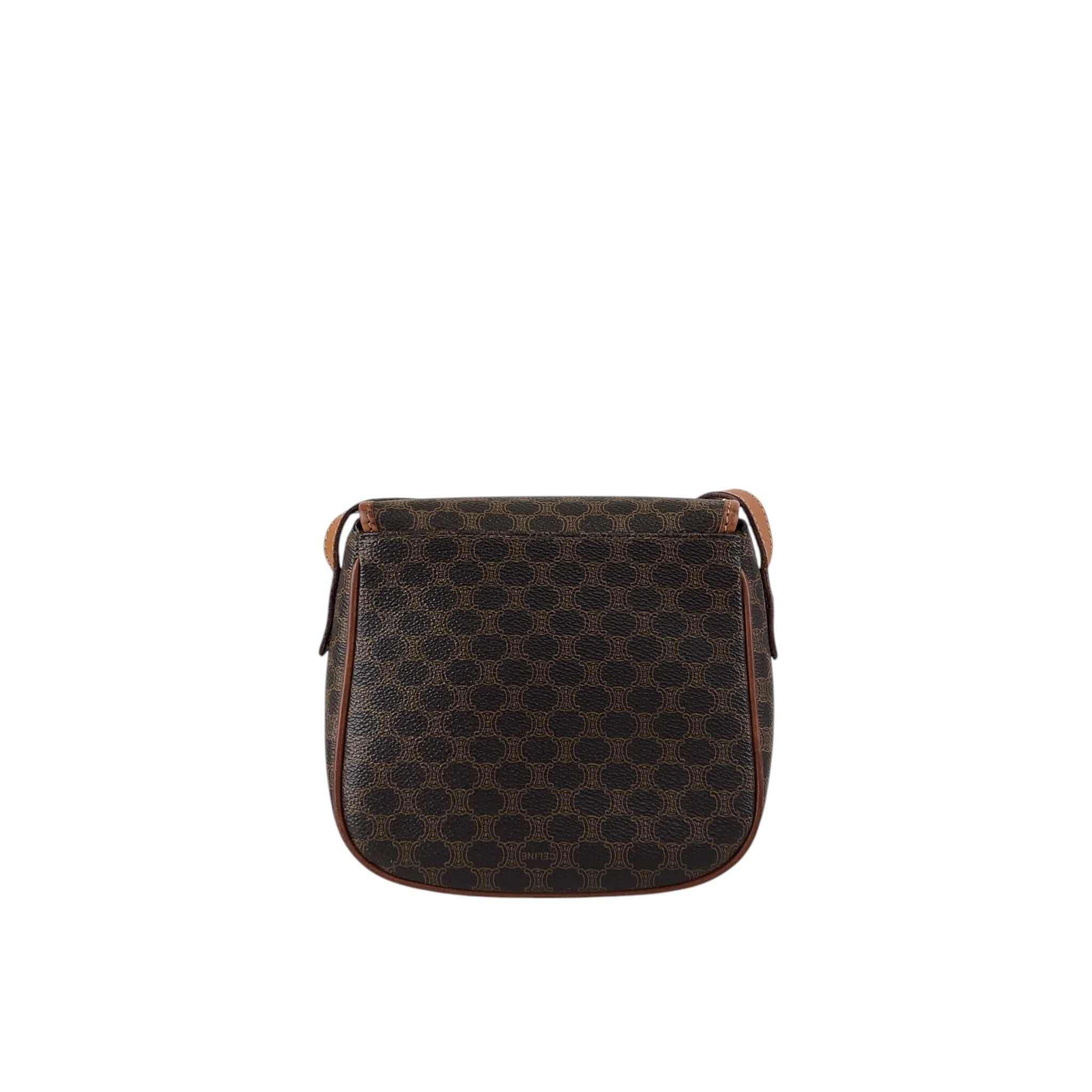 CELINEセリーヌビジネスバックマカダムレザー CELINE セリーヌ マカダム ショルダーバッグ ブラウン ホースビット