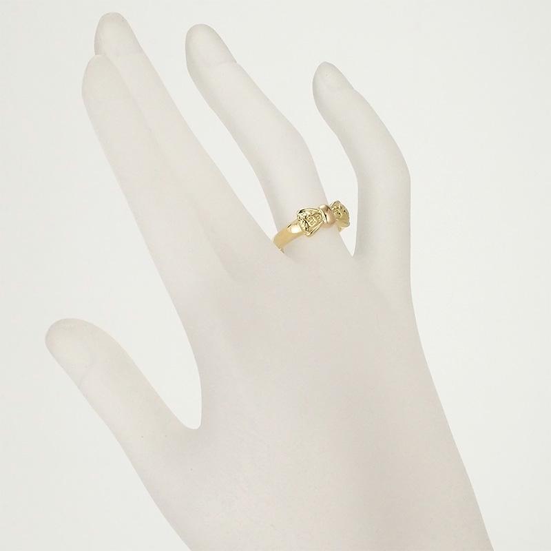 ニナリッチ NINA RICCI K18 リボンモチーフ リング 12号 | 質ミウラ
