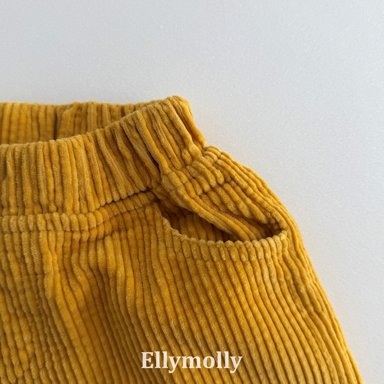 韓国子供服 / 26Autumn / ELLY MOLLY / ソダコーデュロイ5分丈パンツ / 秋服 *5~19*