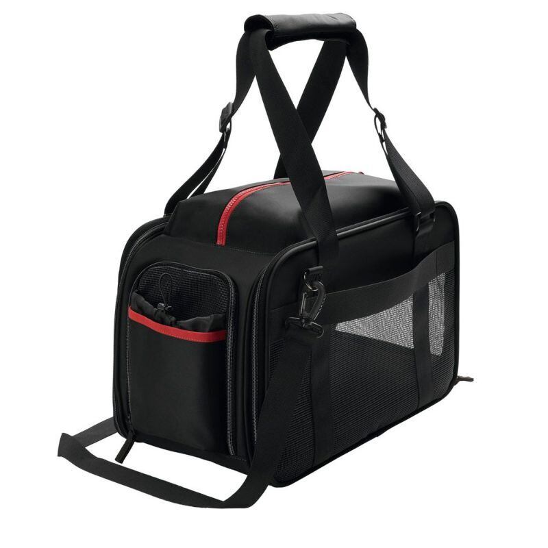 ハンター　キャリーバッグ　カンザス　新品未使用　HUNTER ハンター 犬用 キャリー オーランド 45x25x30cm ブラック | THE DAYS