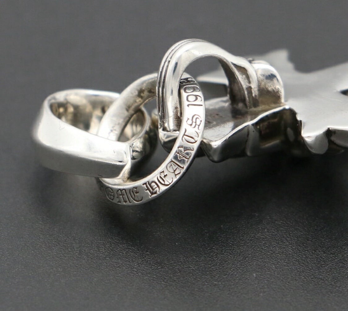 CHROME HEARTS クロムハーツ スモール CBL CH CROSS SML W/ATTACHED
