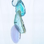 Ice Water 15 - アゲートヒーリングチャイム / Agate Sun Catcher Wind Chime 658