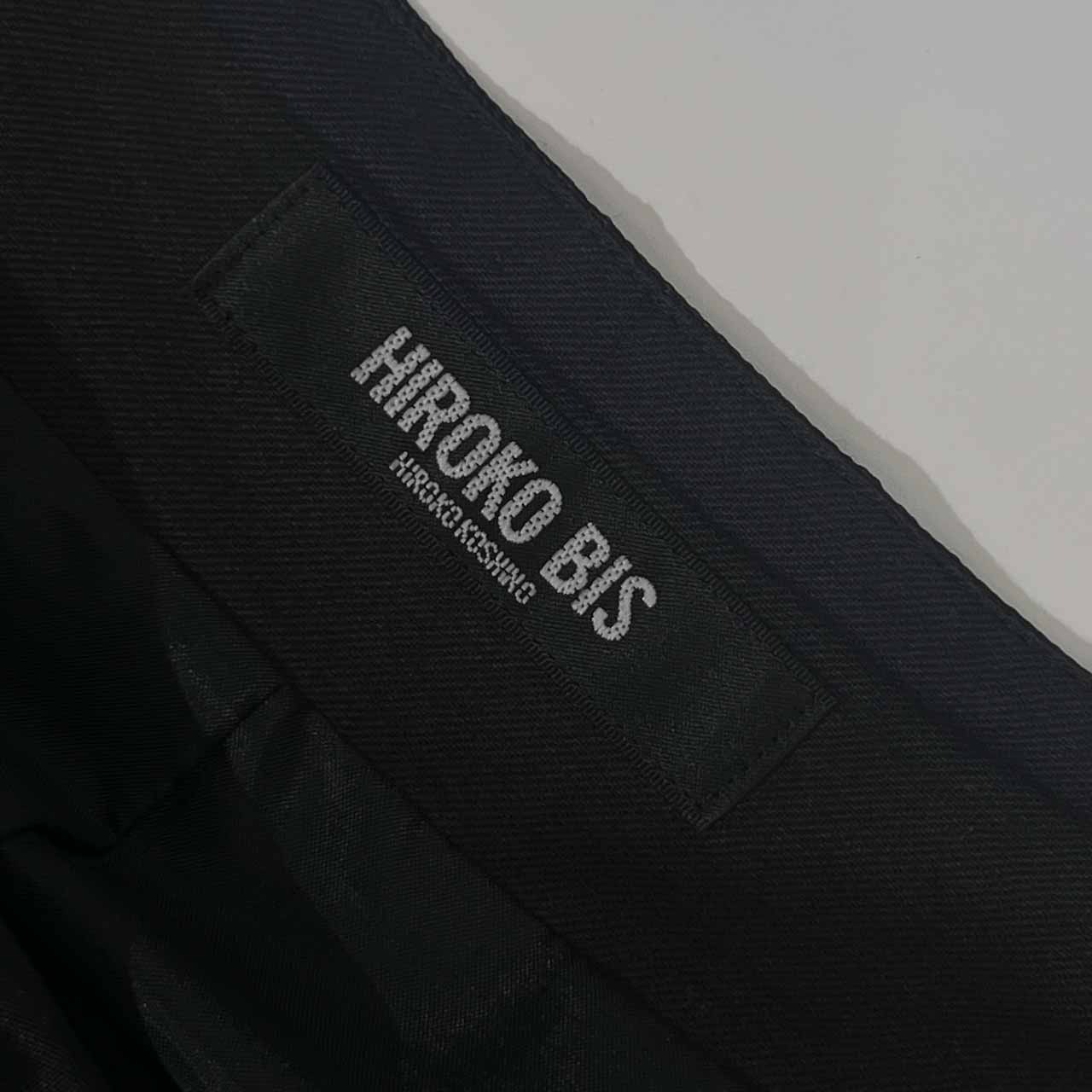 HIROKO BIS ヒロコビス デザイン タック スカート 9/ブラック レディース