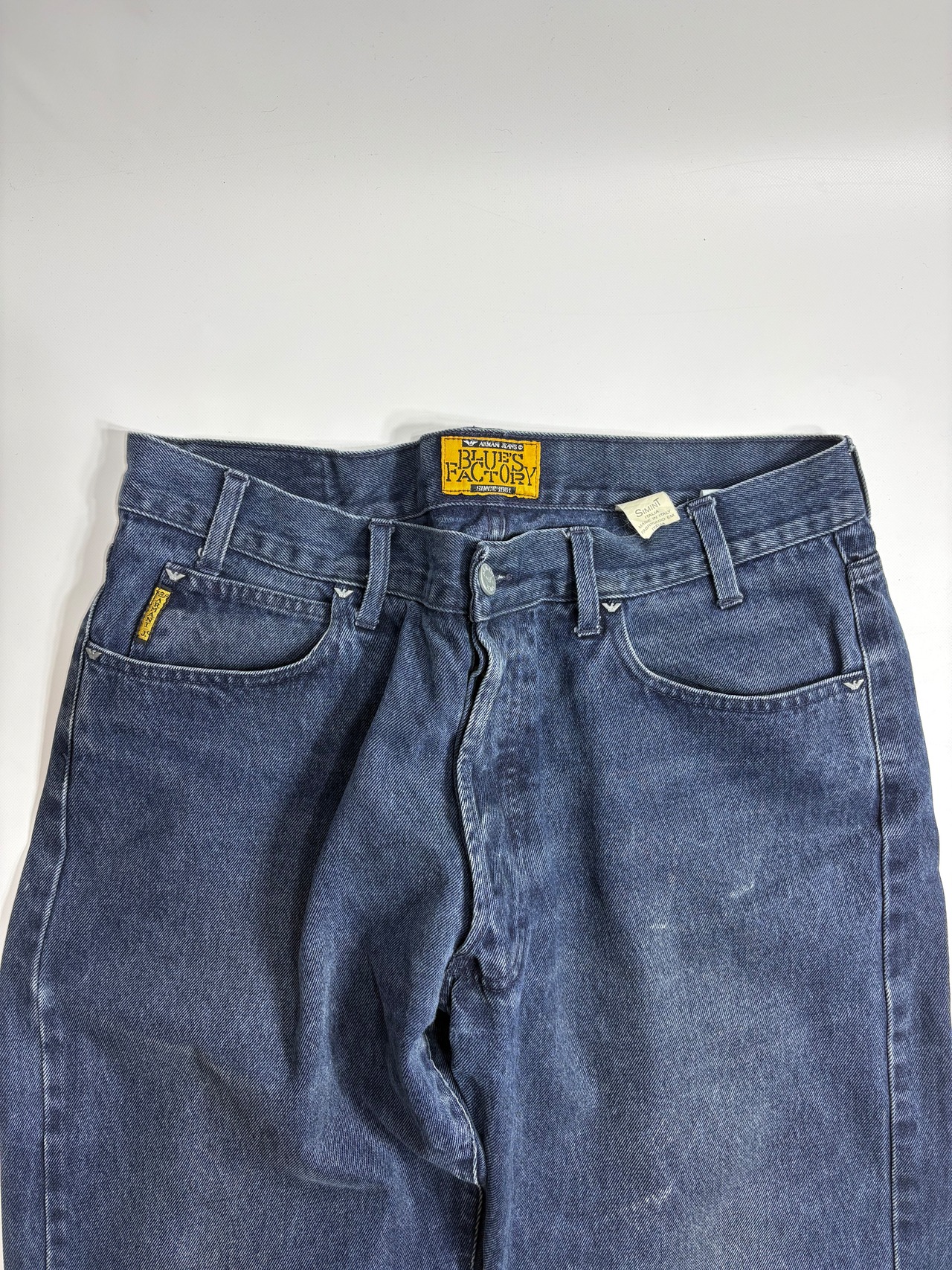 Made in Italy Armani Jeans Faded Navy Denim Pants