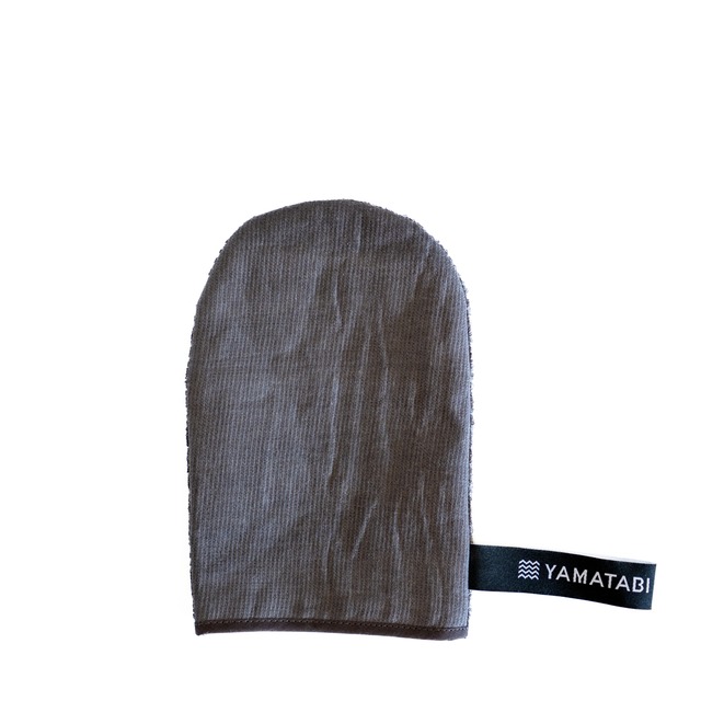 サッパリタオル Mitten（石鹸なし/皮脂汚れ/登山の汗のベタつき除去）