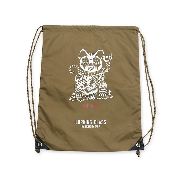 ジムサック / LURKING CLASS(ラーキングクラス) / BAD LUCK GYM SACK(ST23SA01)