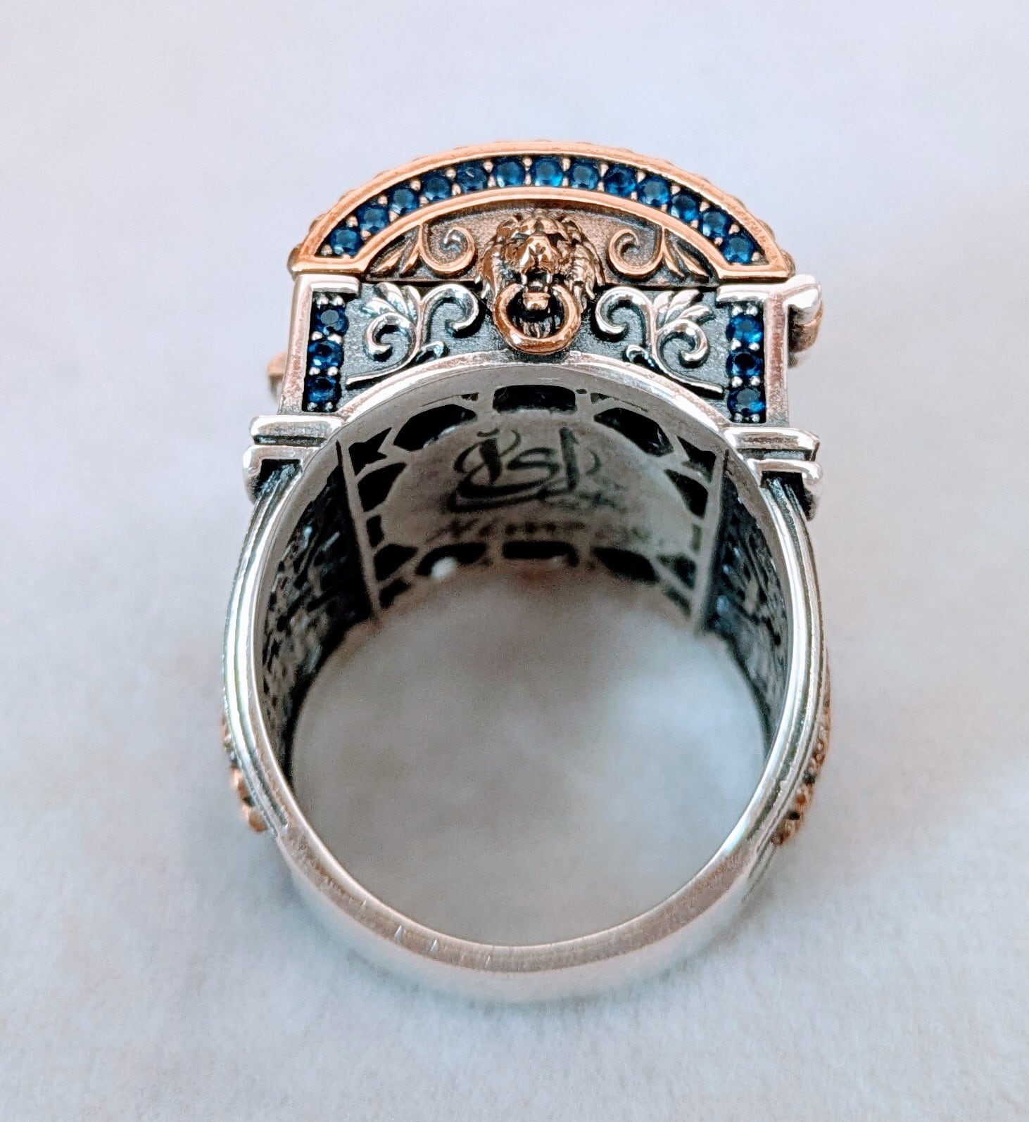 メンズ ハンドメイド リング(宝箱) 925silver | HAYAT TURKISH STYLE