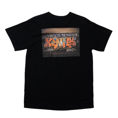 WasHere x SMOKIN' IN THE BOYS ROOM / KENNY TEE (BLACK)