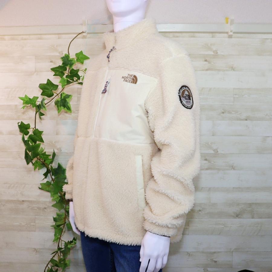 NORTH FACE ボアブルゾンジャケット XL 白 クリーム色 ほぼ未使用