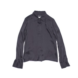 [vintage]"agnes b." silk blouse