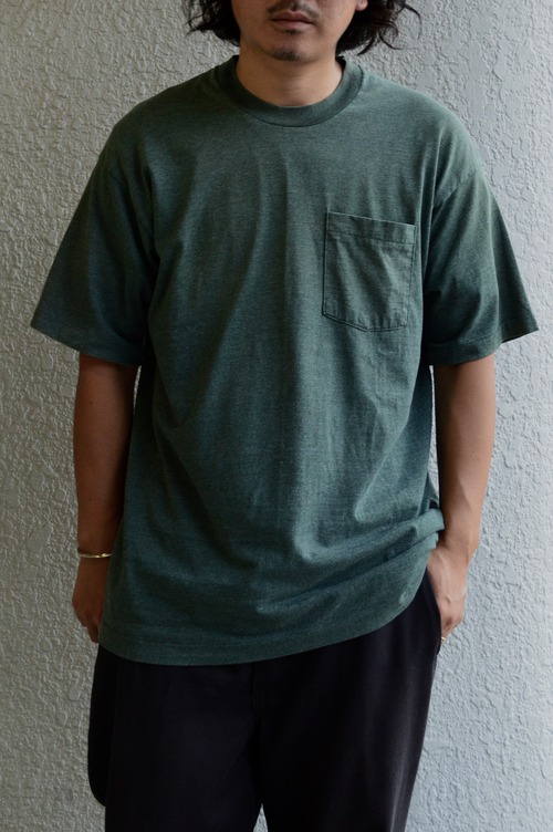 HONORS 1990's Made in USA Selvidge Pocket Single Stitch Tshirt オナーズ 90s 耳付ポケット オールドシングルステッチT