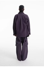 UNDERMINE Textured Grid Loose Shirt