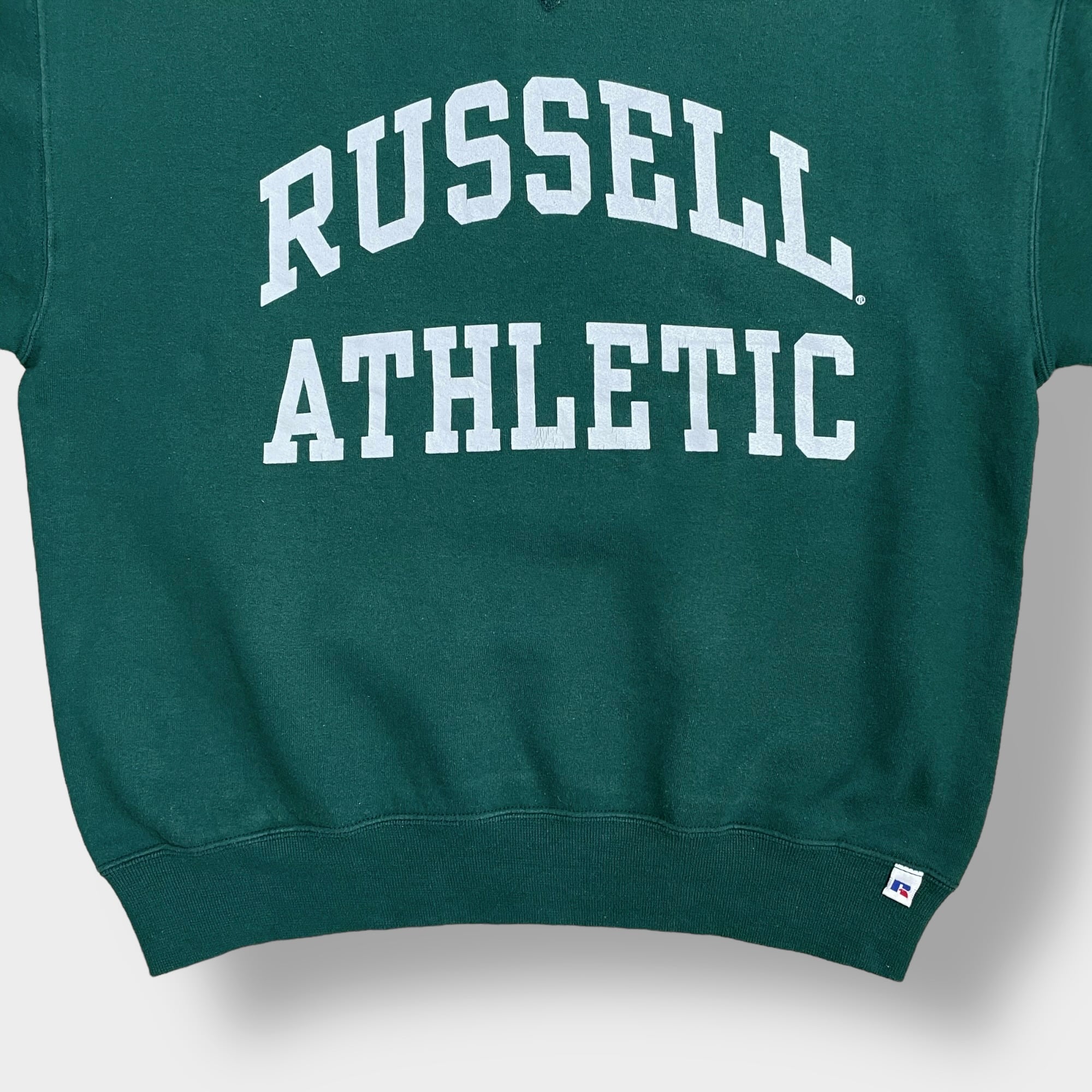 RUSSELL ラッセル 90s USA製 ATHLETIC 企業物スウェット