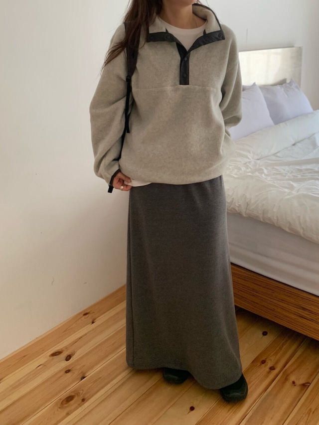 (予約) fl lanel / Warm string skirt 2color