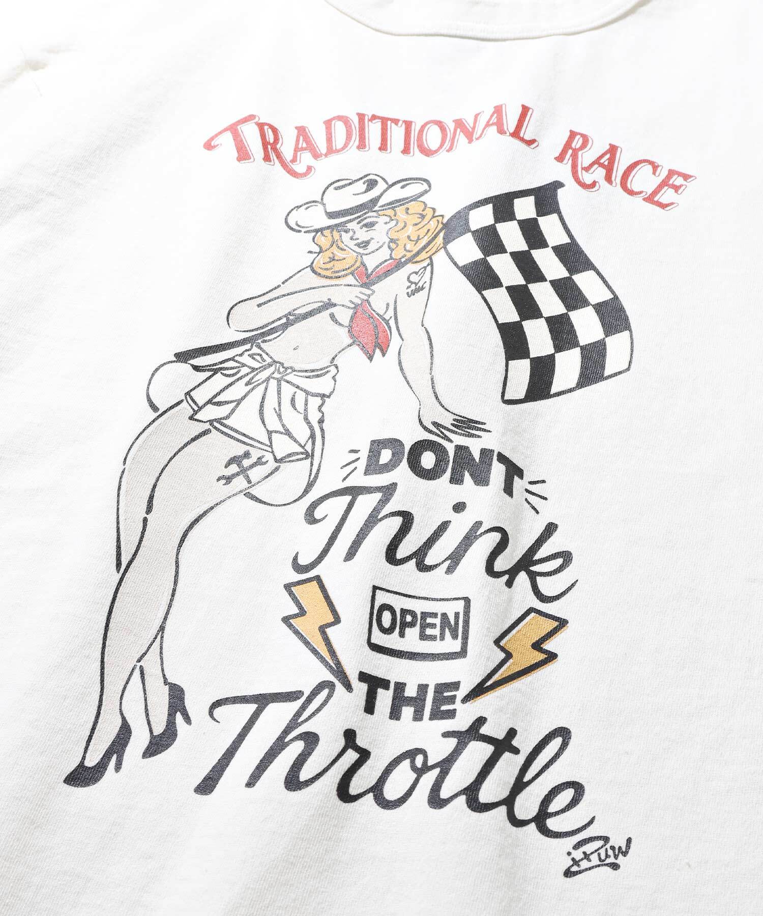 PINUP STARTER GIRL TEE ピンナップ スターターガール プリント T