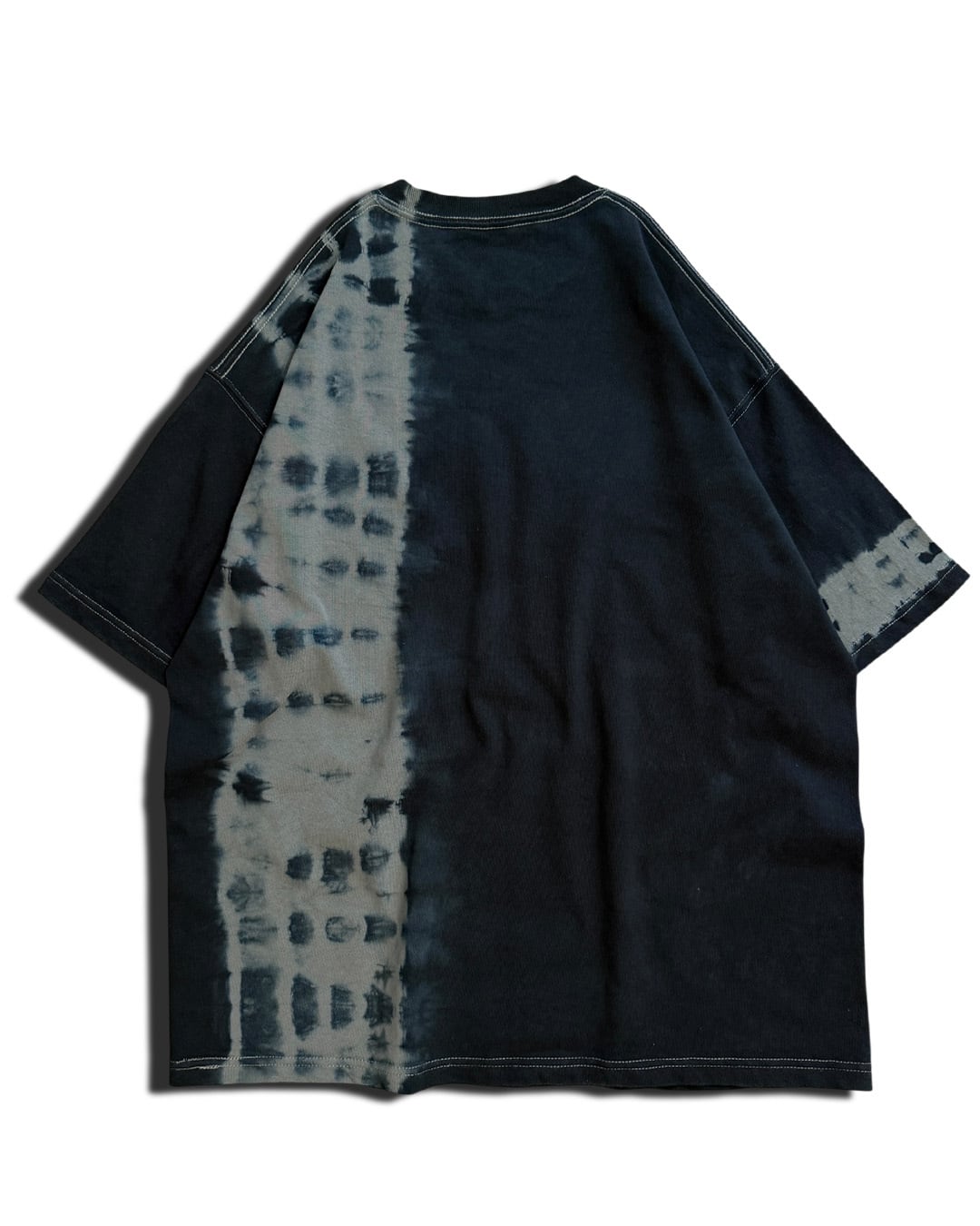 数量限定販売】黒染めタイダイ半袖Tシャツ 石碑 | 唯一無二の服づくり