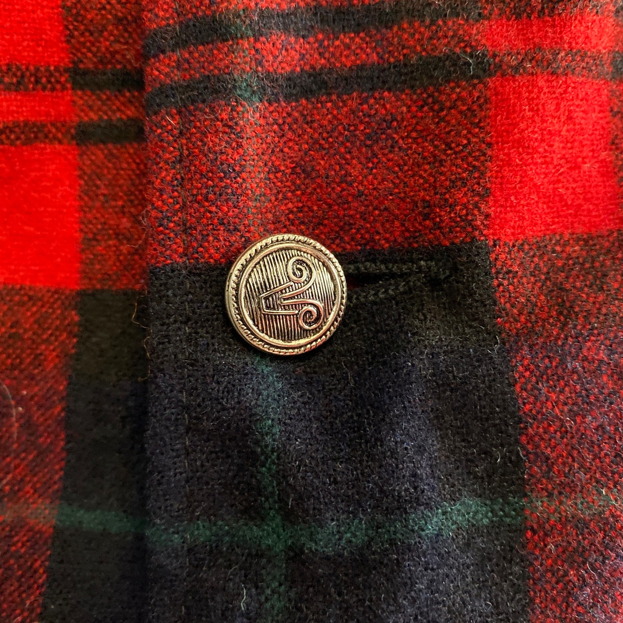 70年代 PENDLETON ペンドルトン チェック柄 ウールベスト ジレ メンズM 